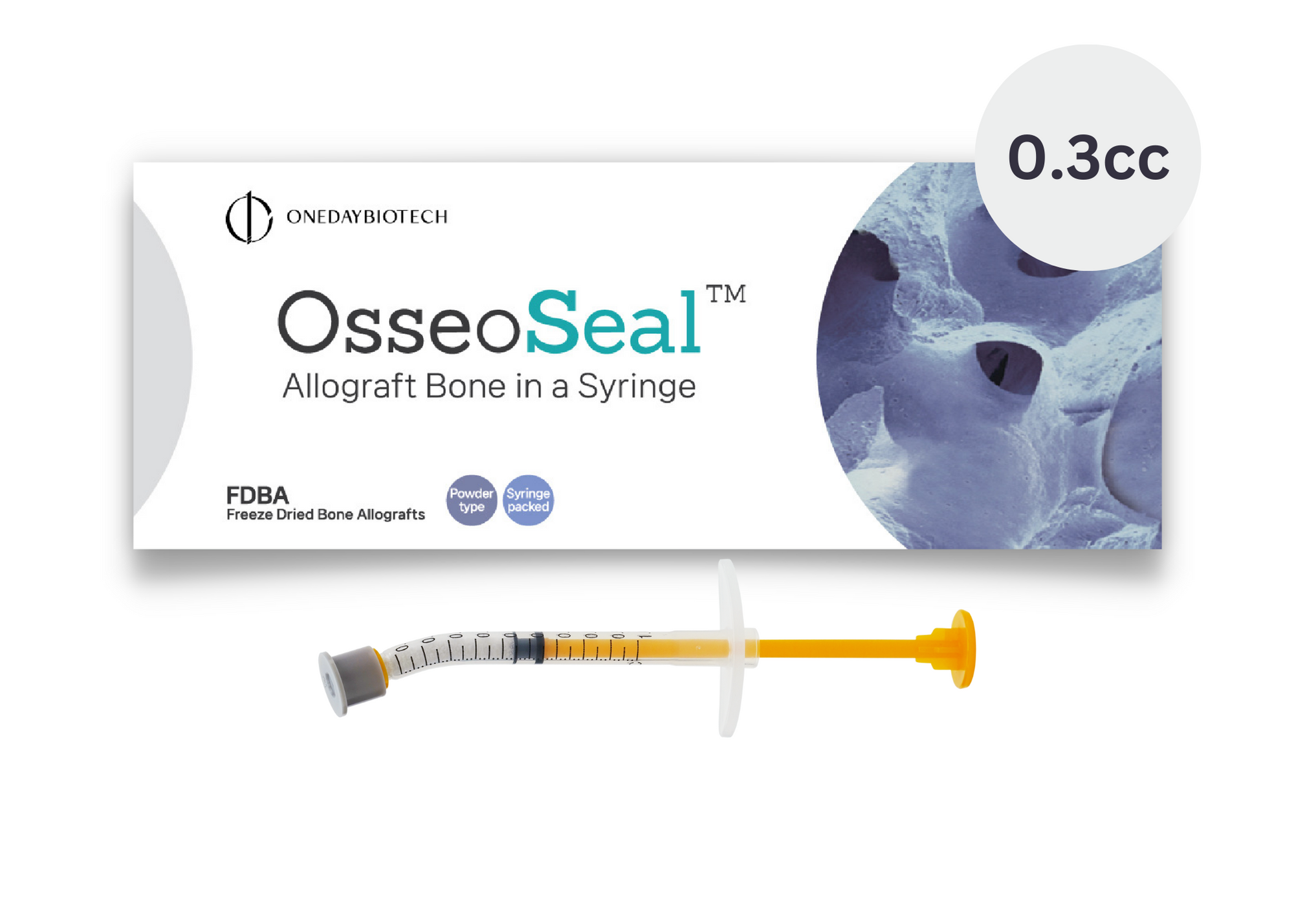 OsseoSeal Prefilled Bone in Syringe