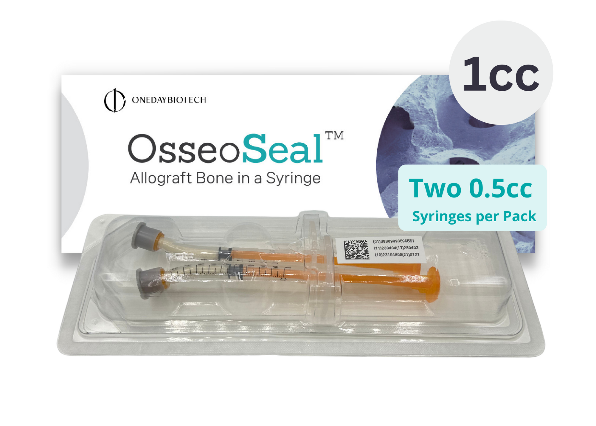 OsseoSeal Prefilled Bone in Syringe